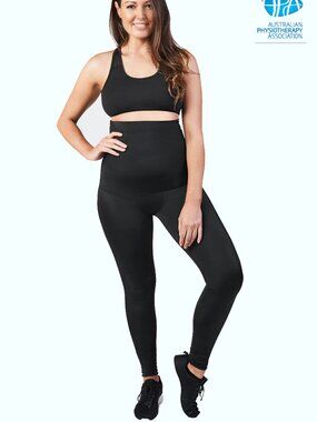 SRC Health | Postpartum Recovery Leggings, Black, size L